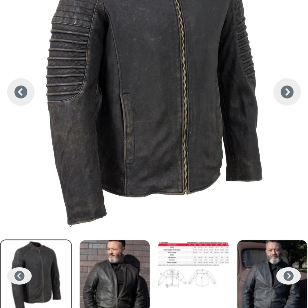 Milwaukee leather vintage jacket